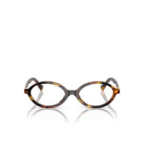 miu miu brown glasses|miu miu glasses frames.